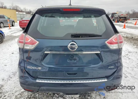 2016 Nissan Rogue S z USA, uszkodzony, nr VIN KNMAT2MV5GP653762
